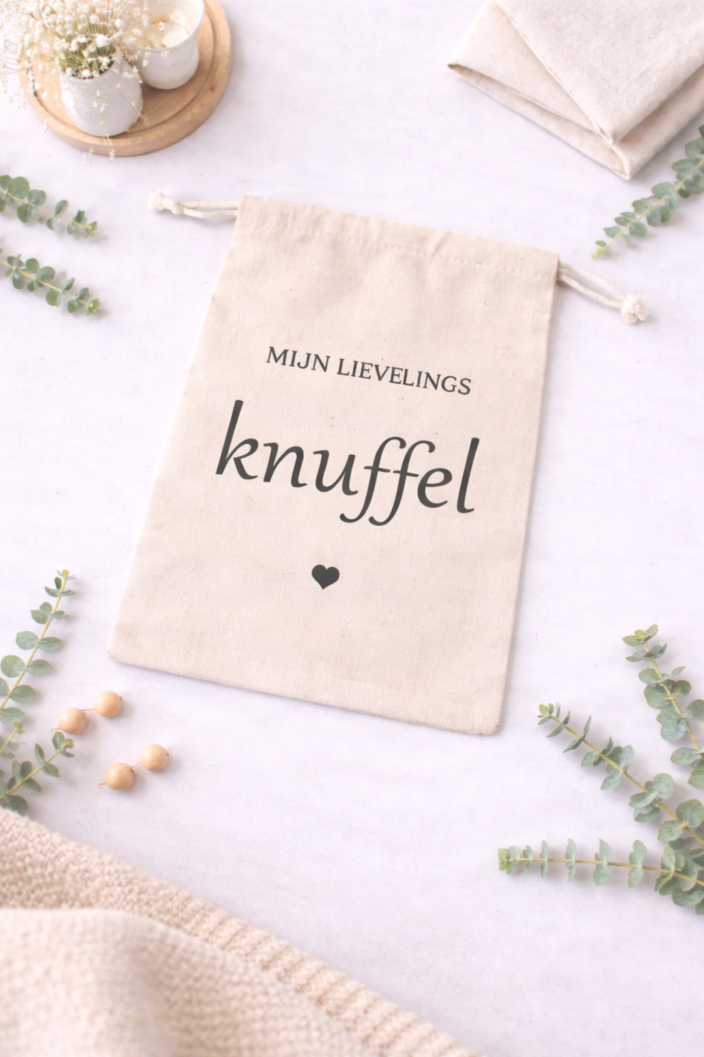 Bewaarzakje - Mijn lievelingsknuffel