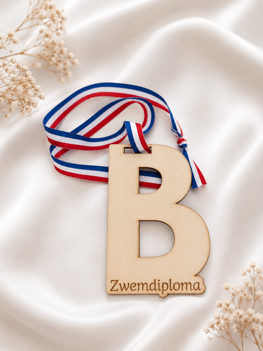 Medaille zwemdiploma B