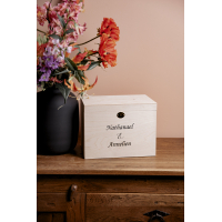 Houten enveloppenkist 