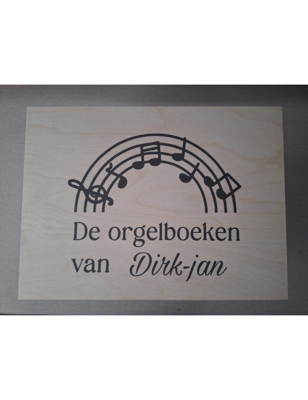 Grote memory box - Eigen ontwerp