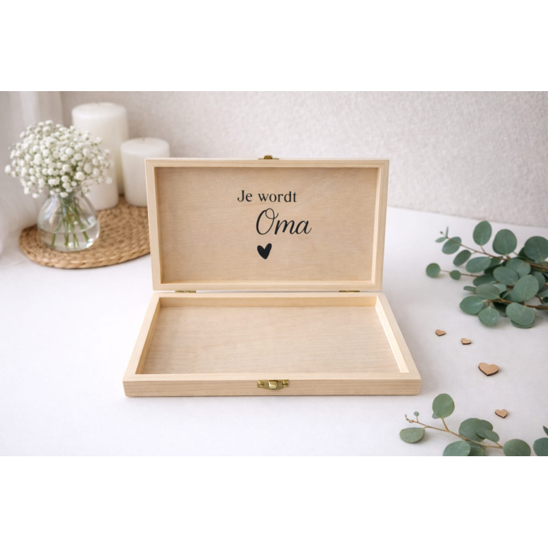 Zwangerschapsaankondiging - Je wordt oma