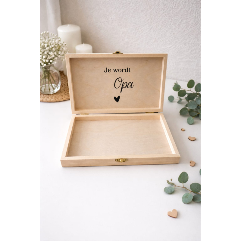 Zwangerschapsaankondiging - Jullie wordt opa